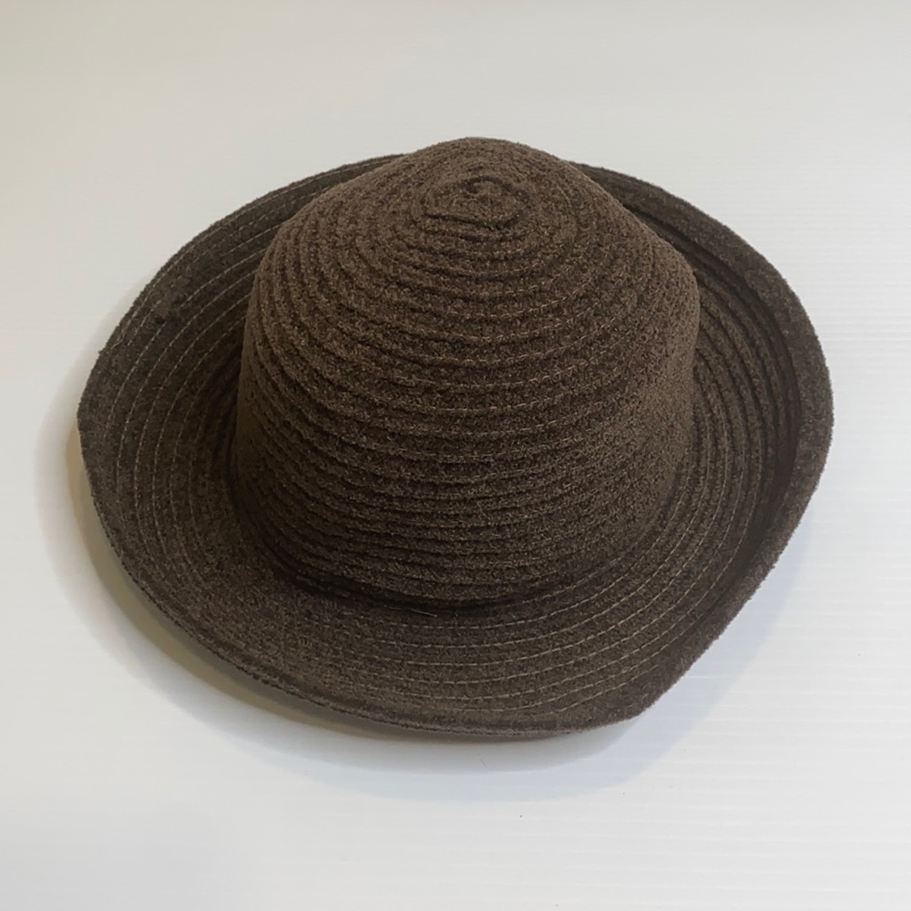 Toucan Collection Vintage Brown Plank Hat